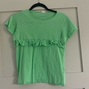 Zara size kids 13/14 green top